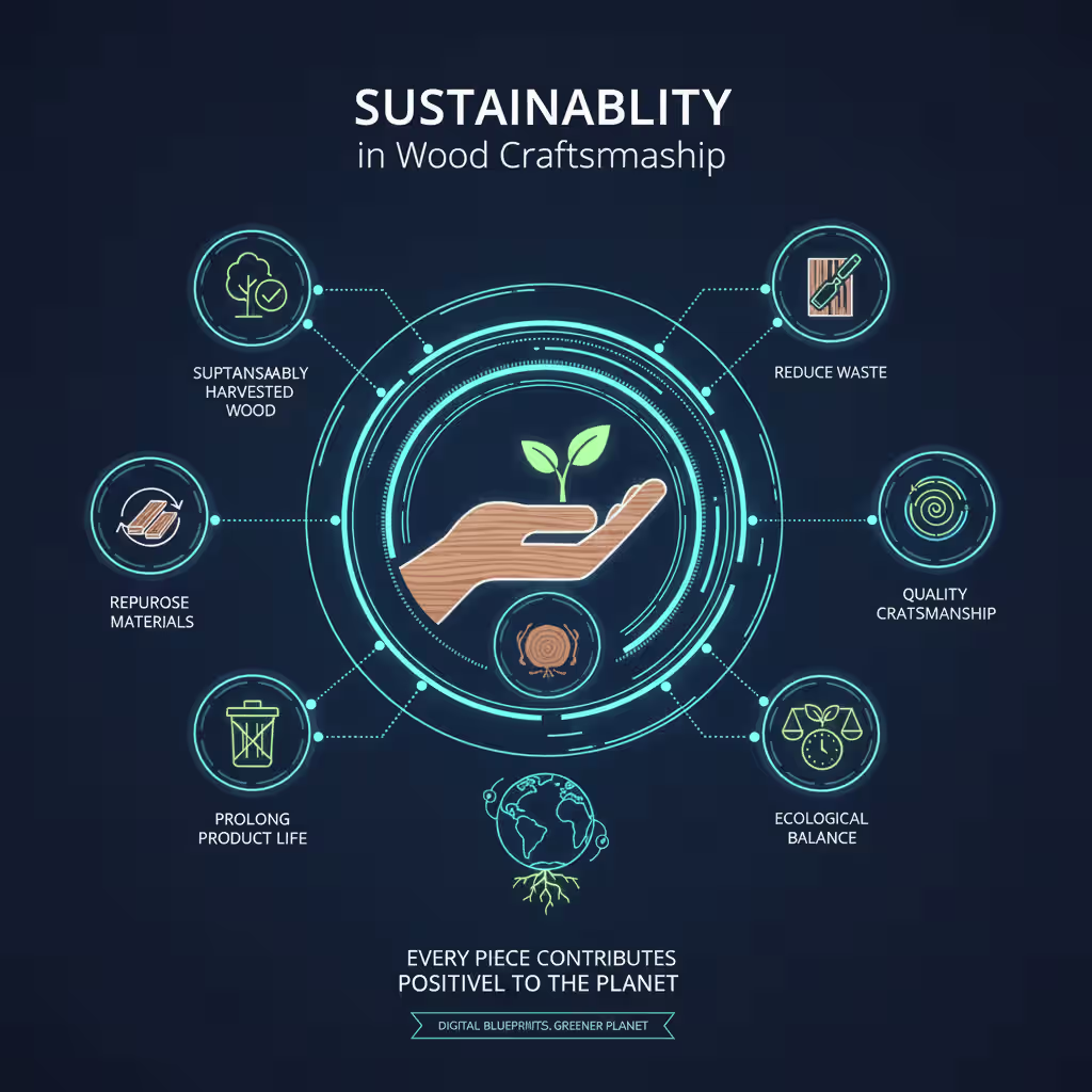Sustainable wood craftsmanship – eco-sourced timber